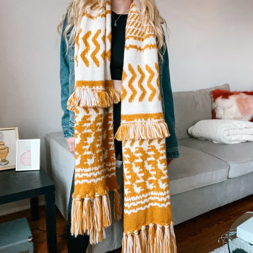 ☆ Free People Mile High Oversized Knit Scarf ☆